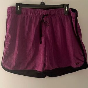 Nike Women's Magenta Athletic Shorts